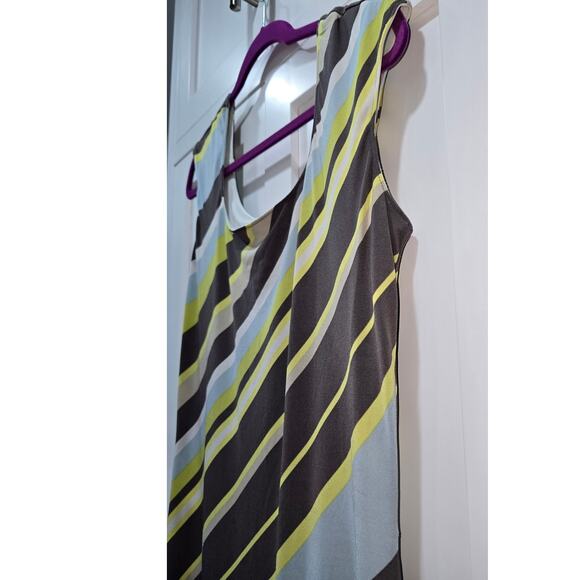 Merona Striped Sleeveless Midi Dress - Medium - Picture 8 of 16